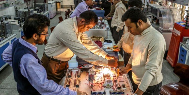 Engaging employers in skills development assures the relevance and quality of the TVET system. Photo credit: MR Hasan/ADB.