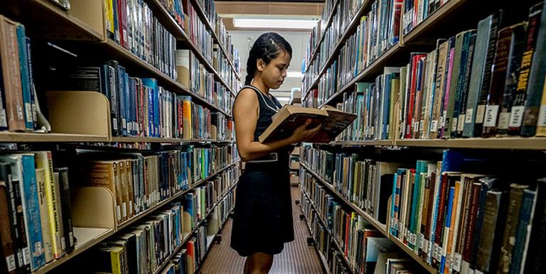 By supporting both teacher and student in the teaching and learning process, textbook can be a guidepost to growing educational attainments. Photo credit: ADB. 