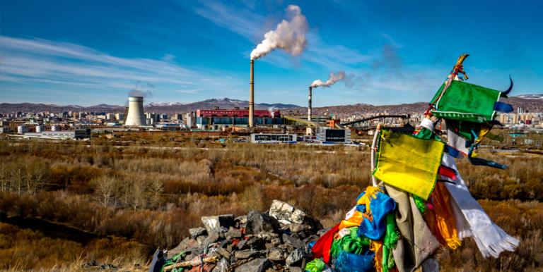 There is rising concern over environmental problems associated with economic development, including air pollution. Photo credit: Eric Sales/ADB.