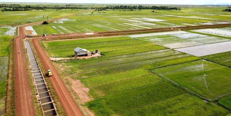 Making irrigation systems more climate-resilient increased season-to-season water supply and more than doubled the cultivated area and productivity of upland farms. Photo credit: ADB.