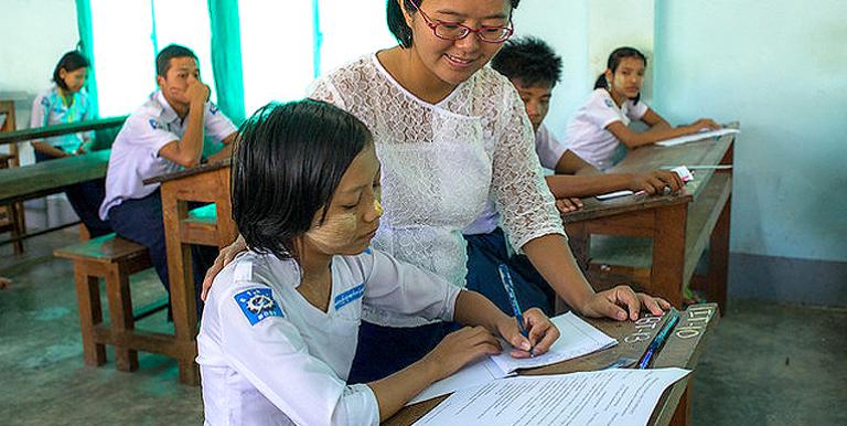 The Myanmar Government has initiated reforms in post-primary education. Photo credit: ADB.