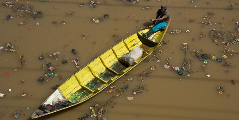 Rapid industrialization, fast population growth, and urbanization have resulted in worsening environmental degradation in Indonesia. Photo credit: ADB.