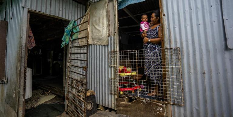 Disaster-resilient houses are needed in Fiji, which is highly vulnerable to the impacts of climate change and natural hazards. Photo credit: ADB.
