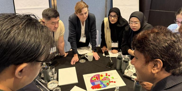 A collaboration among regional leaders helps identify practical strategies to strengthen health systems. Photo credit: ADB.