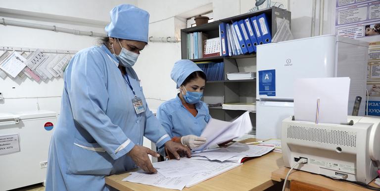 Real-time evaluation requires rapid data gathering and reporting. Photo credit: ADB. 