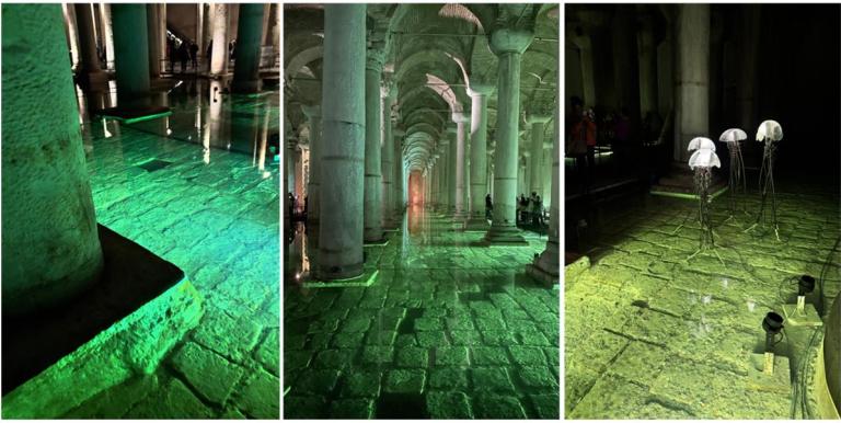 The cistern still retains water today—a testament to the effectiveness of its design. Photo credit: Jingmin Huang.