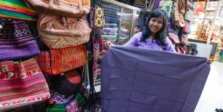 A circular economy offers various opportunities for the textile industry. Photo credit: ADB.