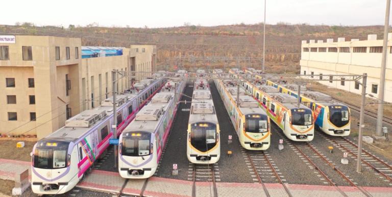 Metro systems require specific design standards and adhere to host country regulations regarding rolling stock and locomotives. Photo credit: Nagpur-Maharashtra Metro Rail Corporation Limited (MAHA-METRO).