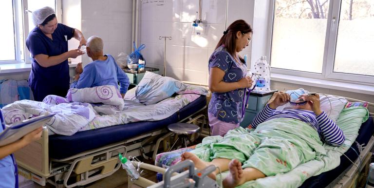 Real-world clinical needs guide health impact assessments, ensuring projects and policies improve wellbeing and resilience. Photo credit: ADB.