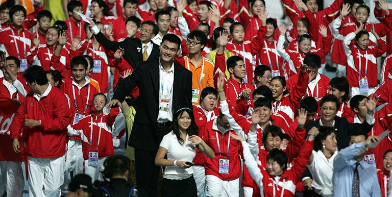 Retired basketball player Yao Ming supports a more inclusive world as a Special Olympics Global Ambassador and board member. Photo Credit: Special Olympics.