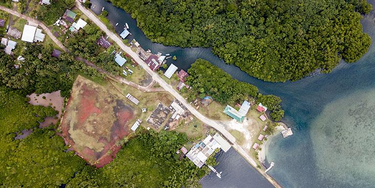 A dedicated platform for geospatial data and climate scenarios allows governments and project officers to view towns, cities, and potential infrastructure investments through a resilience lens. Photo credit: ADB.