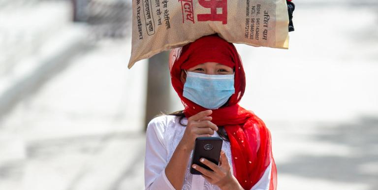 The COVID-19 pandemic has had some positive impacts on the financial inclusion of women. Photo credit: ADB.