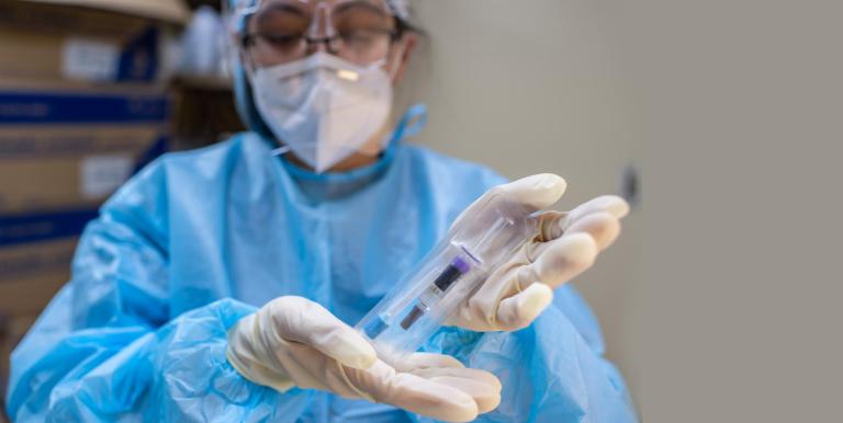 Strengthening regulatory frameworks is essential for ensuring the swift approval and distribution of vaccines. Photo credit: ADB.
