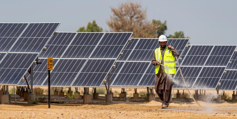 Early movers toward decarbonization can strengthen their resilience against regulatory shifts and climate shocks. Photo credit: ADB.