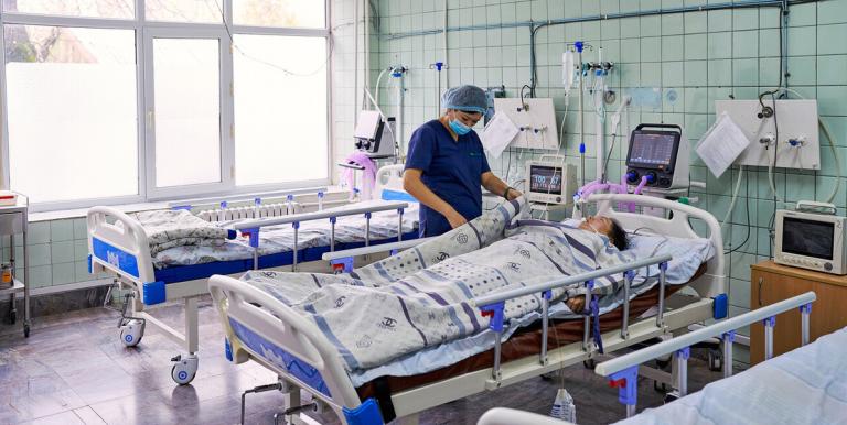 Embedding health into climate policies and climate resilience into health strategies will ensure that future systems are sustainable and resilient to shocks. Photo credit: ADB.