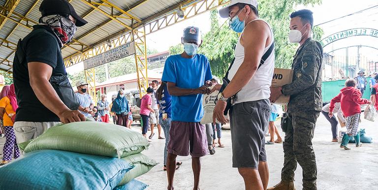 Using digital currencies has the potential to improve the speed of sending aid to disaster-stricken families. Photo credit: ADB.