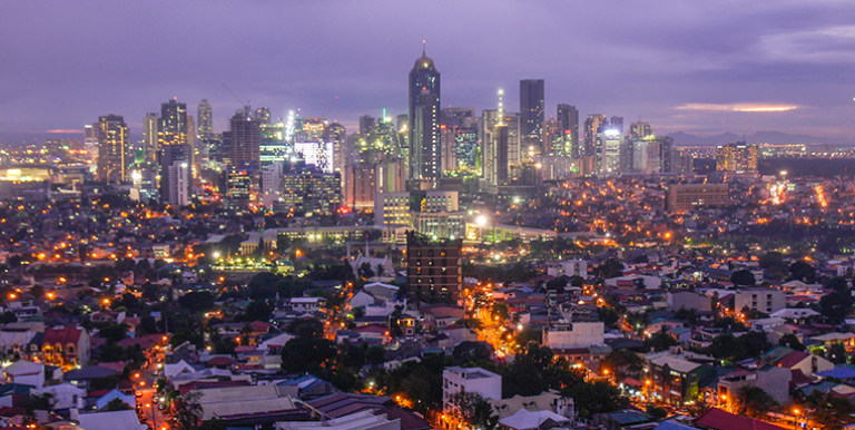 Nighttime lights can approximate some socioeconomic indicators when no other reliable data exist. Photo: ADB.