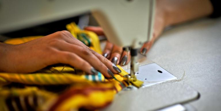 In Sri Lanka, the apparel sector employed around 470,000 workers, with females comprising 70% of the workforce. Photo credit: ADB.