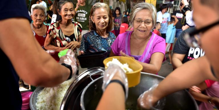 There is slow progress in social assistance in Asia, but there are noteworthy improvements in old-age protection through noncontributory social pensions and welfare assistance. Photo credit: ADB.