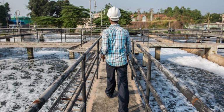 Cities are turning wastewater from an eyesore into something that is valued by industries. Photo credit: ADB.