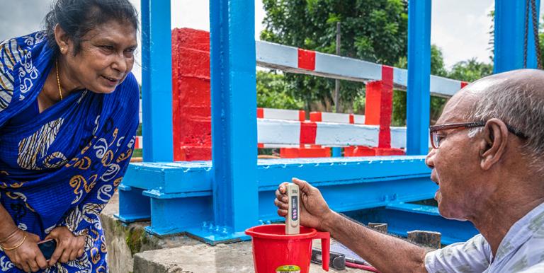 To have any chance of success in providing clean water to communities that urgently need it, one must use the best that modern technology has to offer. Photo credit: ADB.