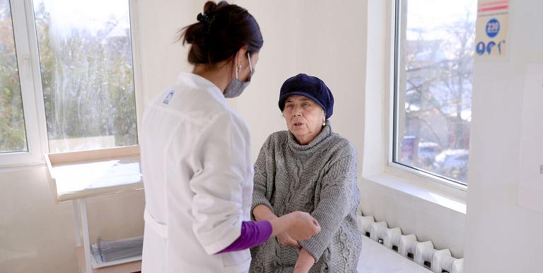 Most noncommunicable diseases lead to chronic conditions that need to be managed over a long period of time. Photo credit: ADB.