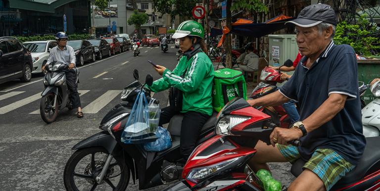 E-commerce retailers are enjoying brisk business but improvements, such as expanding parcel delivery services in rural areas, are needed to support their continued growth. Photo credit: ADB.