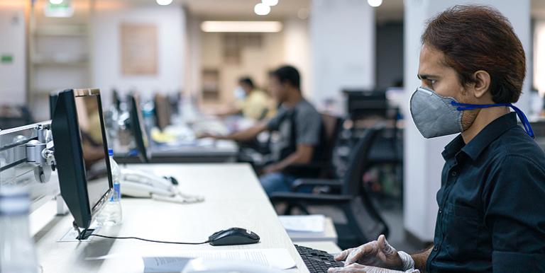 Industries with highly skilled talent, especially in technology, see higher stock returns and less disruption from COVID-19, while countries that excel in critical skills see lower income inequality. Photo credit: ADB.