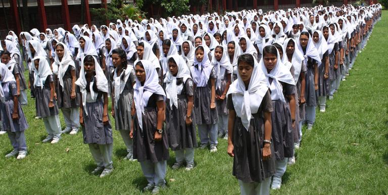 Improving access to education is helping women land better jobs and delay their age at marriage. Photo credit: ADB. 