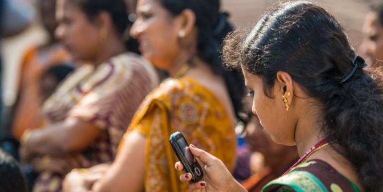 More people have a mobile phone than a bank account. Photo credit: ADB.