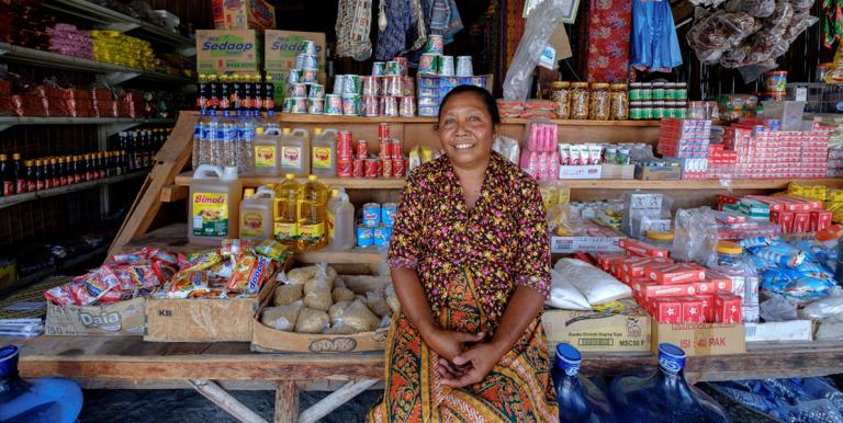 Most MSMEs in Timor-Leste are self-employed individuals or microenterprises, typically engaged in distributive trade with limited market reach and modest monthly revenues. Photo credit: ADB. 