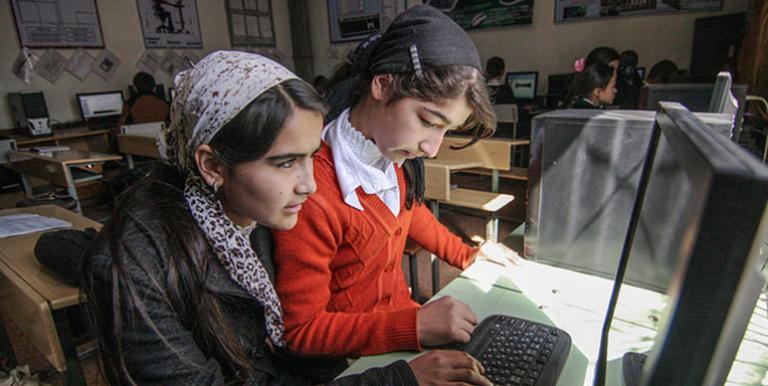 Online tools and platforms provide easy access to career counselling, skills training, and job openings. Photo credit: ADB.