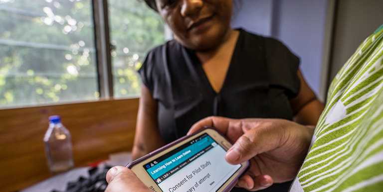 South Pacific university students benefit from ICT-based education. Photo credit: ADB