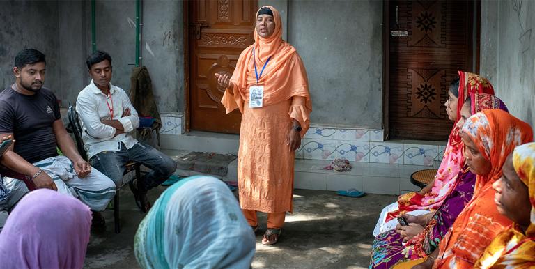 Governance requires accountability through shared decisions. Photo credit: Mohammad Rakibul Hasan. 