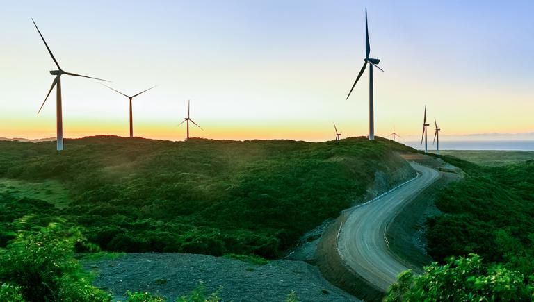 The wind energy project provided environmental and social benefits, which included biodiversity preservation and livelihood and educational assistance. Photo credit: EDC Burgos Wind Power Corporation. 