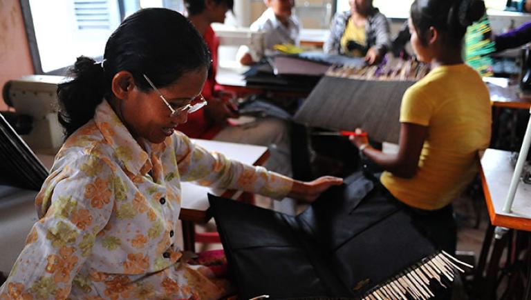 An ADB-financed project supported the human resources capacity of small and medium-sized tourism enterprises Lao PDR and Viet Nam through various training. Photo credit: ADB.